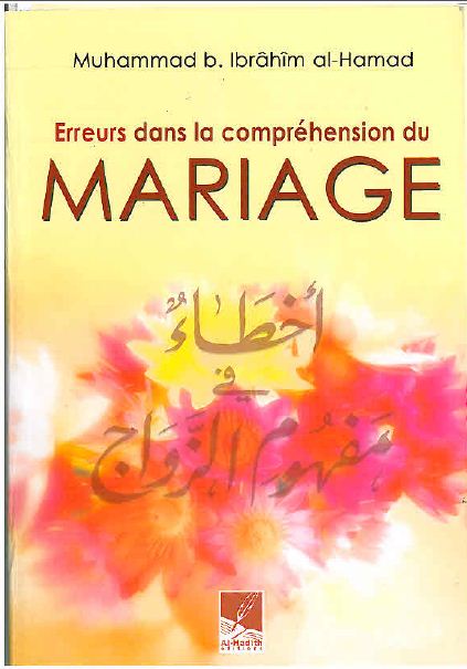 Erreurs dans la comprehension du mariage